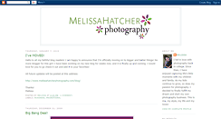 Desktop Screenshot of melissahatcherphoto.blogspot.com