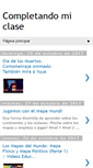 Mobile Screenshot of completandomiclase.blogspot.com