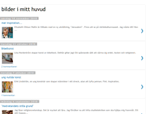 Tablet Screenshot of bilderimitthuvud.blogspot.com