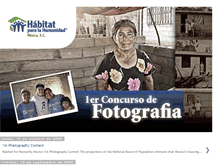 Tablet Screenshot of habitatparalahumanidadmexico.blogspot.com
