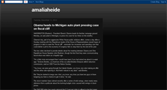 Desktop Screenshot of amalia-heide.blogspot.com