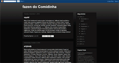Desktop Screenshot of fazendocomidinha.blogspot.com