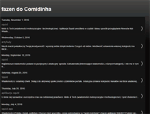 Tablet Screenshot of fazendocomidinha.blogspot.com