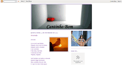 Desktop Screenshot of cantinhobomblog.blogspot.com