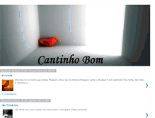 Tablet Screenshot of cantinhobomblog.blogspot.com