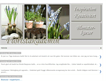 Tablet Screenshot of floristakademin.blogspot.com