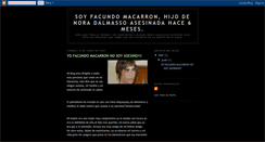 Desktop Screenshot of facundomacarron.blogspot.com