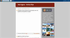 Desktop Screenshot of netviagensonlineride.blogspot.com