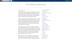 Desktop Screenshot of invisiblehappiness.blogspot.com