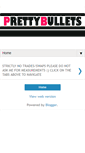 Mobile Screenshot of prettybullets.blogspot.com