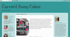 Desktop Screenshot of carriedawaycakes.blogspot.com