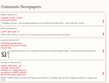 Tablet Screenshot of commentsnewspapers.blogspot.com