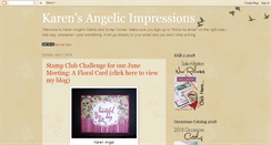 Desktop Screenshot of karensangelicimpressions.blogspot.com