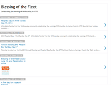 Tablet Screenshot of blessingofthefleet.blogspot.com