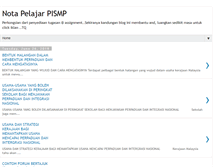 Tablet Screenshot of notakuliahpismp.blogspot.com