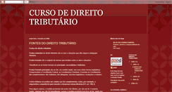 Desktop Screenshot of direitotributrioisi.blogspot.com