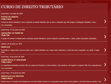 Tablet Screenshot of direitotributrioisi.blogspot.com