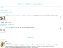 Tablet Screenshot of barbie-n-dolly-eyes.blogspot.com