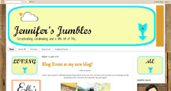 Desktop Screenshot of jennifersjumbles.blogspot.com