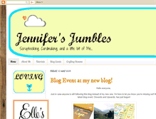 Tablet Screenshot of jennifersjumbles.blogspot.com