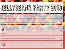 Tablet Screenshot of jellybeansparty2010.blogspot.com