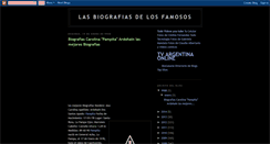 Desktop Screenshot of biografiasdefamsoos.blogspot.com