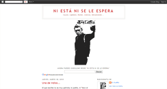 Desktop Screenshot of niestaniseleespera.blogspot.com