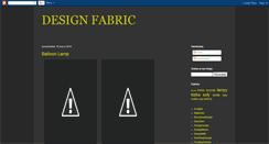 Desktop Screenshot of designfabric.blogspot.com