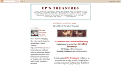 Desktop Screenshot of eptreasures.blogspot.com