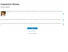 Tablet Screenshot of impressive-homes.blogspot.com