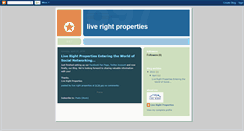 Desktop Screenshot of liverightproperties.blogspot.com