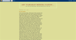 Desktop Screenshot of pemburugadis.blogspot.com