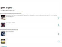 Tablet Screenshot of geancigano.blogspot.com
