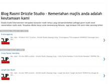 Tablet Screenshot of drizzlestudio.blogspot.com