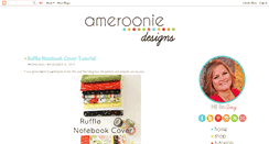 Desktop Screenshot of amerooniedesigns.blogspot.com