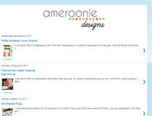 Tablet Screenshot of amerooniedesigns.blogspot.com