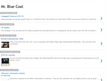 Tablet Screenshot of mrbluecoat.blogspot.com