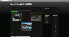 Desktop Screenshot of lucafumagallirallyblog.blogspot.com