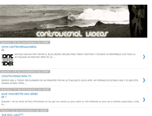 Tablet Screenshot of controversialvideos.blogspot.com
