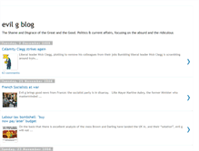 Tablet Screenshot of evil-g.blogspot.com