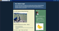 Desktop Screenshot of newmediainsight.blogspot.com