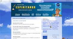 Desktop Screenshot of espiritandoblog.blogspot.com