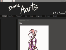 Tablet Screenshot of dianeaarts.blogspot.com