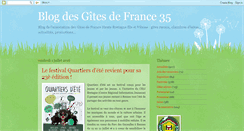 Desktop Screenshot of gitesdefrance35.blogspot.com