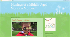 Desktop Screenshot of middle-agedmormonmother.blogspot.com