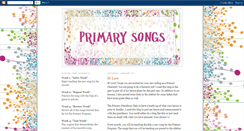 Desktop Screenshot of primarysongs.blogspot.com