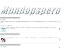 Tablet Screenshot of mundopspero.blogspot.com