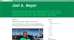 Desktop Screenshot of joelmayer-satx.blogspot.com