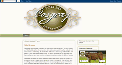 Desktop Screenshot of cosgraypolledherefords.blogspot.com