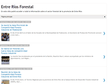 Tablet Screenshot of entreriosforestal.blogspot.com